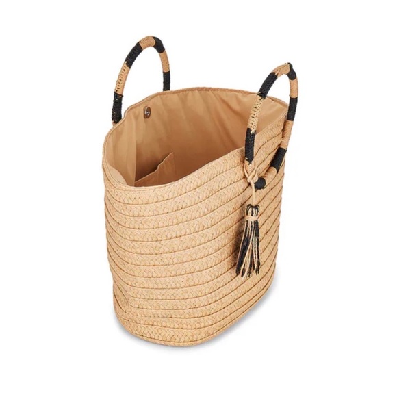 NWT 8 Other Reasons x REVOLVE Day Trip Bag in natural - Picture 4 of 8